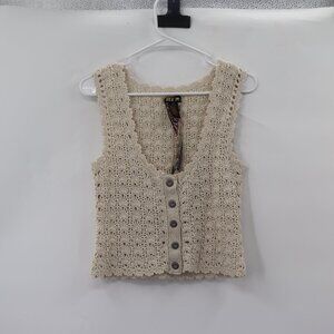Dex Fresh Size Small Knit Sweater Vest